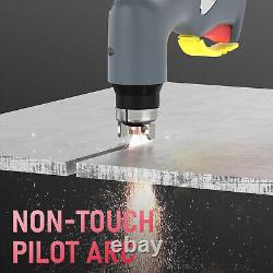 Non-Touch Pilot Arc Air Plasma Cutter 55A, AC110/220V, 1/2 Clean Cut, Non HF