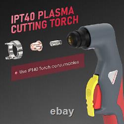 Non-Touch Pilot Arc Plasma Cutter, 55A Cutting Machine, 110/220V, Non HF