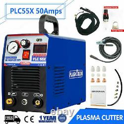 PLC55 IGBT Air Plasma Cutter 50Amp DC Inverter 110V /220V HF Cutting Machine