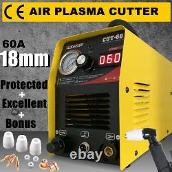 Pilot ARC Air Plasma Cutter 60Amp CUT60 Pro Inverter DIGITAL Machine 110/220V
