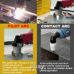 Pilot Arc 50A CUT50p Inverter DIGITAL Air Plasma Cutter 110/220V Cutting Machine
