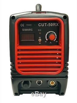 Plasma Cutter 50 Cons Simadre 50rx 110/220v 50 Amp 1/2 Clean Cut 60a Torch