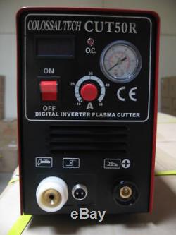 Plasma Cutter 50AMP CUT50R Digital Inverter 220V Colossal Tech & 60 Consumables
