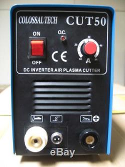 Plasma Cutter 50AMP New CUT50 Inverter 220V Voltage Includes 40 Consumables