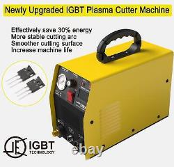 Plasma Cutter 50Amp 110/220V Dual Voltage Plasma Cutter Machine DC Inverter 220v