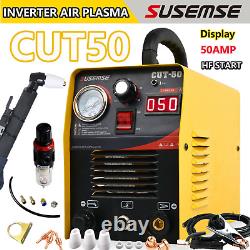 Plasma Cutter 50Amp HF DC Inverter 110/220V Clean Cutting Machine DIY 1/2