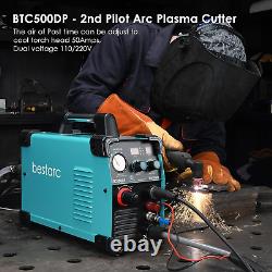 Plasma Cutter, 50Amps Dual Voltage 110/220V Plasma Cutting Machine BTC500DP 110/