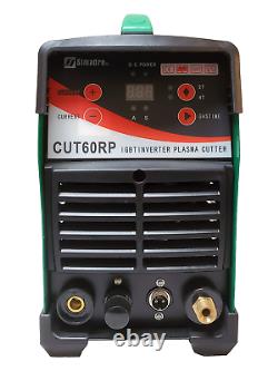Plasma Cutter 52 Cons Pilot Arc Digital 60 Amp 110V/220V 4/5 Cut Simadre 60RP
