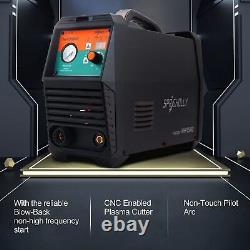 Plasma Cutter CNC 50A Non Touch Pilot Arc Low Frequency 110V/220V 1/2 Clean Cut