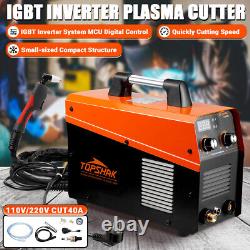 Plasma Cutter CUT40A 110/220V Dual Voltage Welding Machine Inverter Cutting IGBT