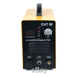 Plasma Cutter CUT50 50Amp Digital Inverter 110/220V Dual Voltage Plasma Cutter