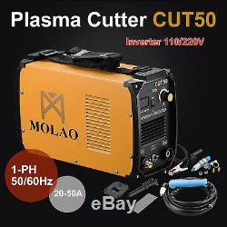 Plasma Cutter CUT50 Digital Inverter 110/220V Dual Voltage Cutting Machine