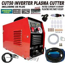 Plasma Cutter CUT50 Digital Inverter 110/220V Dual Voltage Plasma Cutter US 2021
