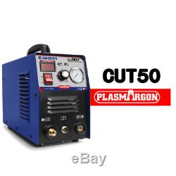 Plasma Cutter CUT50 Inverter 110/220V Dual Voltage Plasma Cutting + Consumables