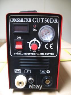 Plasma Cutter CUT50DR Digital New Inverter 110/220Dual Includes 80 Consumables