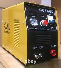 Plasma Cutter CUT60D CAL Electric 60AMP Inverter Dual Voltage New-Warranty
