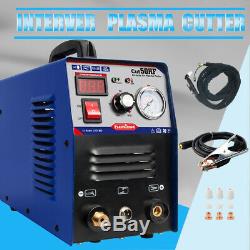 Plasma Cutter Digital Display Cut50 Inverter 50A Air Pressure Gauge 1-14mm cut
