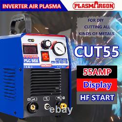 Plasma Cutter HF DC 55A Inverter 110/220V Cutting Machine 1/2 Inch