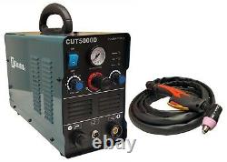 Plasma Cutter Simadre 5000D 50 Amp 110/220V 1/2 Clean Cut Easy Power 60A Torch
