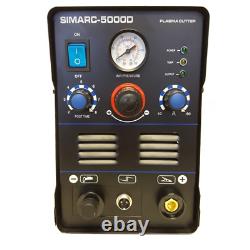 Plasma Cutter Simadre 5000D 50 Amp DC 110/220V 1/2 Cut Easy Power 60A Torch