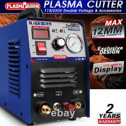 Plasma Cutters CUT50 Pilot Arc 60% 110/220V CNC PLASMA Compatible & P80 Torch