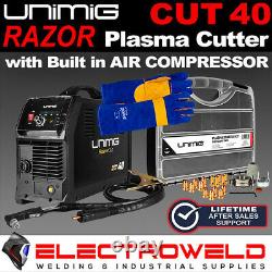 Razor Cut 40 Plasma Bundle Cutter, Torch, Gloves, Sc80 Kitrazorcut Unimig Welding