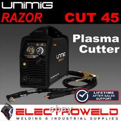 Razor Cut 45 Plasma Cutter Inverter Sc80 Torch Razorcut Unimig Welding Kupjrrw45