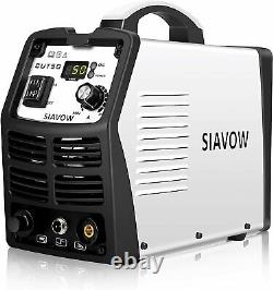 SIAVOW Plasma Cutter Machine 50AMP 110/220V Automatic SV50D Plasma Cutting
