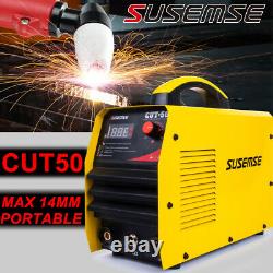 SUSEMSE Plasma Cutter 50 Amp Dual Voltage 110/220V 1/2 Cut