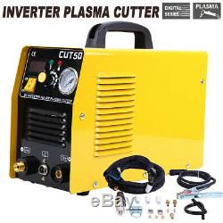 Used Plasma Cutter 50 Amp Digital Inverter 110/220V Dual Voltage Cutting