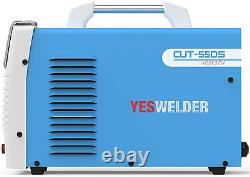 YESWELDER CUT-55DS 55Amp Non-Touch Pilot Arc Air Plasma Cutter 1/2 Inch Clean Cu