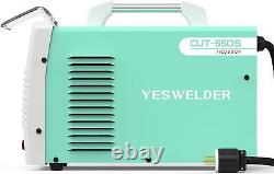 YESWELDER CUT-55DS 55Amp Non-Touch Pilot Arc Air Power Plasma Cutter 1/2 Inch Cl